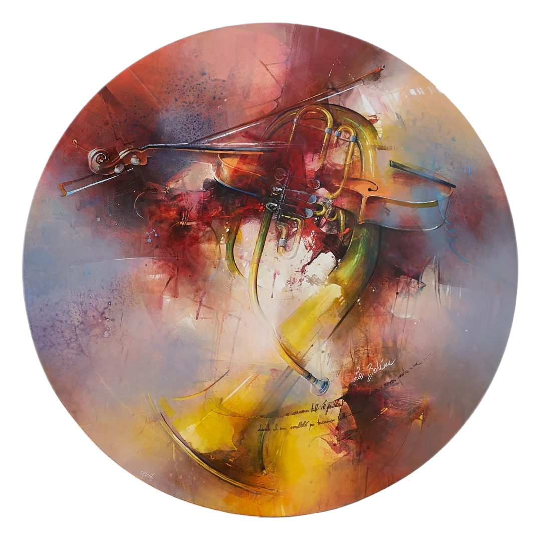 LA BOHÈME - DIAMETER 100CM WITH 5CM STEEL- 2020