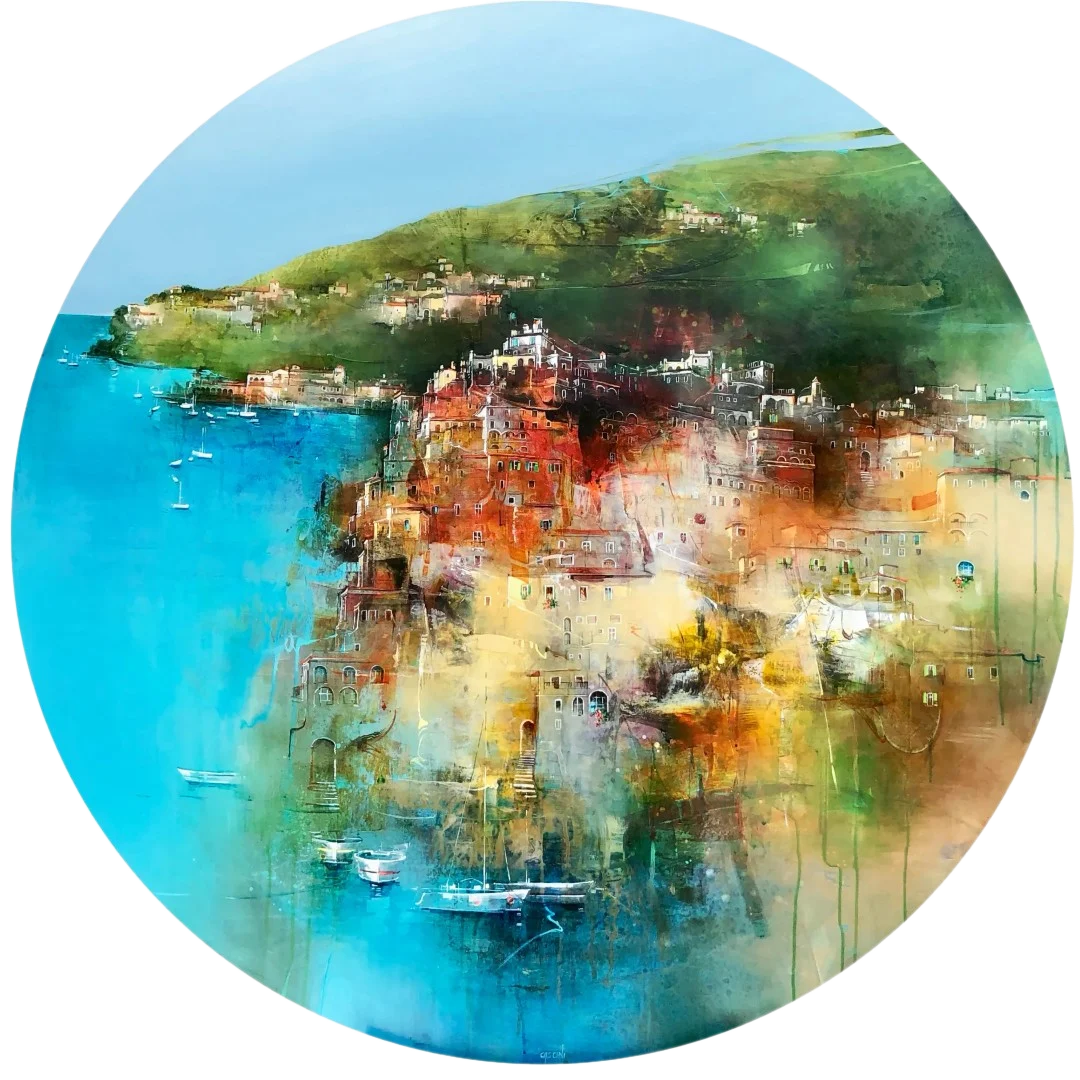 FIOCCHI DI NEVE SUL MARE - DIAMETER 120CM WITH 5CM STEEL- 2024
